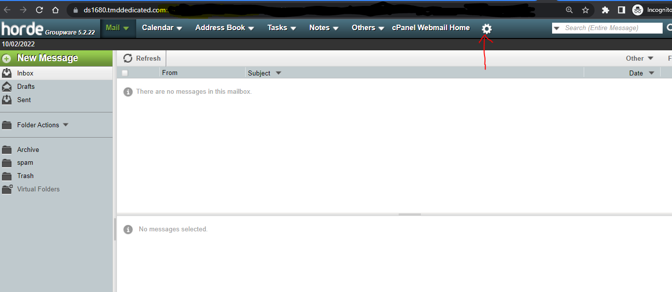 Horde Web-Client Dashboard